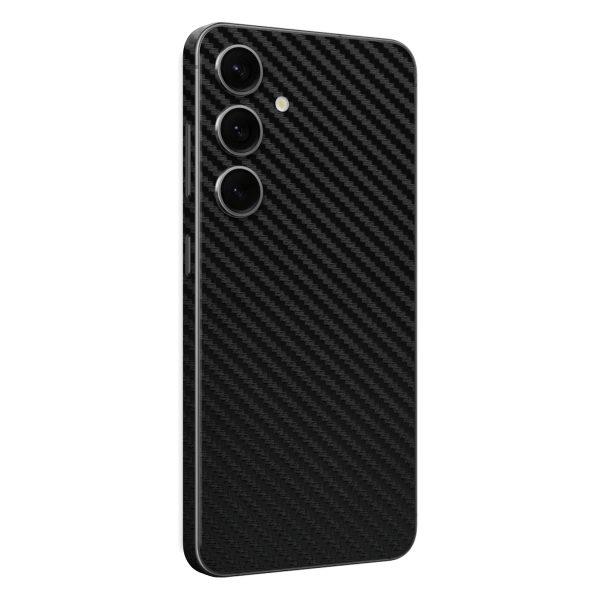 Samsung Galaxy S24+ PLUS Textured CARBON Fibre Skin - BLACK Online Sale