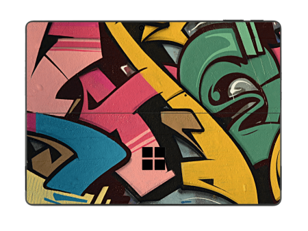 Surface Pro 9 SIGNATURE Vintage Street Art Skin Online now