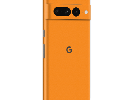 Google Pixel 7 PRO LUXURIA Sunrise Orange Textured Skin Online Sale