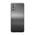 Samsung Galaxy S20 BRUSHED TITANIUM Metallic Skin Hot on Sale