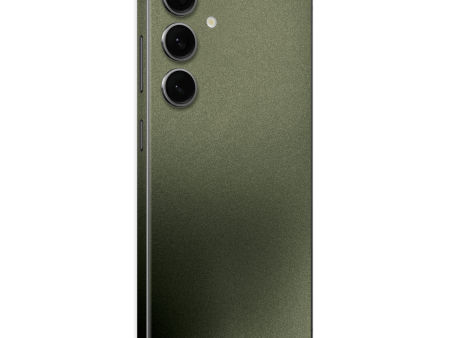 Samsung Galaxy S24 Military Green Metallic Skin Online Hot Sale