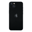 iPhone 15 Textured CARBON Fibre Skin - BLACK Sale