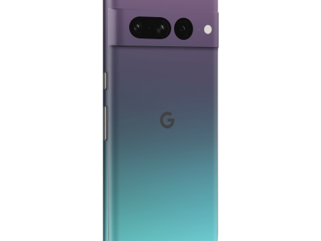 Google Pixel 7 PRO CHAMELEON TURQUOISE LAVENDER Matt Metallic Skin Online now