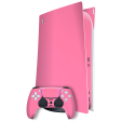 PlayStation 5 (PS5) DIGITAL EDITION GLOSSY HOT PINK Skin Online Sale