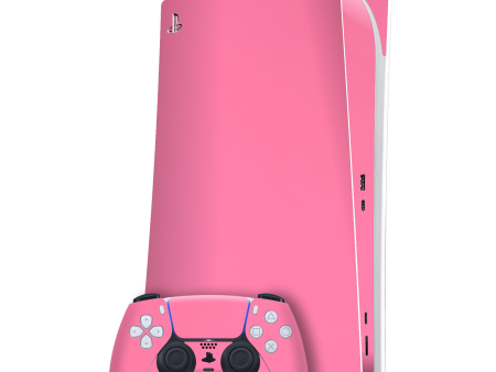 PlayStation 5 (PS5) DIGITAL EDITION GLOSSY HOT PINK Skin Online Sale