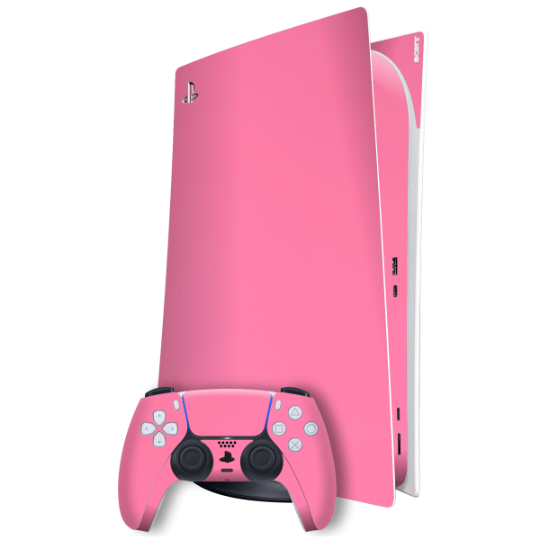 PlayStation 5 (PS5) DIGITAL EDITION GLOSSY HOT PINK Skin Online Sale