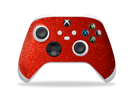 XBOX Series X CONTROLLER Skin - DIAMOND RED For Discount