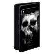 Google PIXEL FOLD SIGNATURE Horror Black & White SKULL Skin on Sale