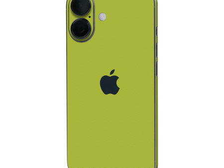 iPhone 16 Plus LUXURIA Lime Green Textured Skin Online Sale