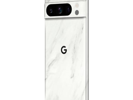 Google Pixel 8 PRO LUXURIA White MARBLE Skin For Sale