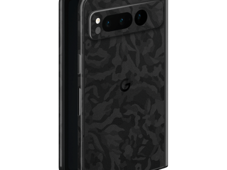 Google PIXEL FOLD Luxuria BLACK CAMO 3D TEXTURED Skin Online