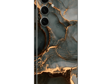 Samsung Galaxy S24 SIGNATURE AGATE GEODE Deep Forest Skin Online now