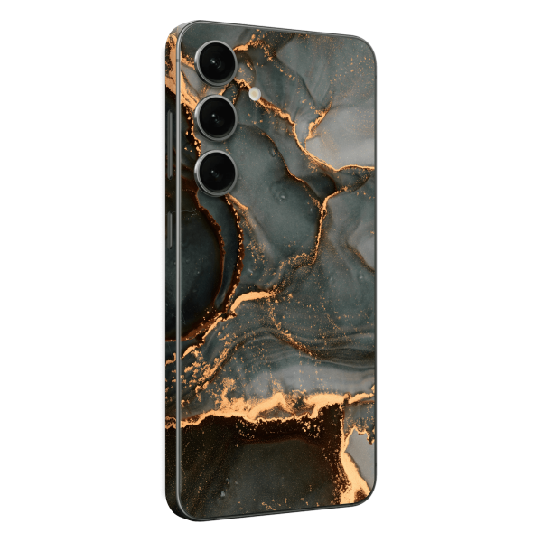 Samsung Galaxy S24 SIGNATURE AGATE GEODE Deep Forest Skin Online now