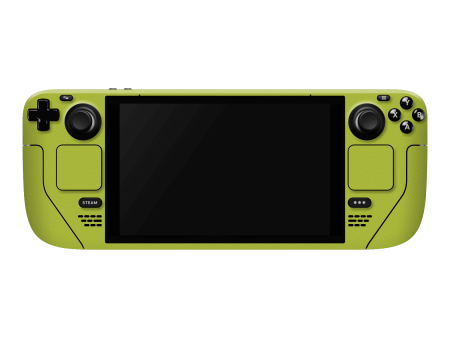 Steam Deck Oled LUXURIA Lime Green Textured Skin For Discount