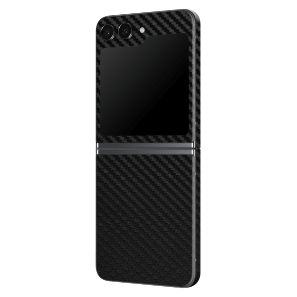 Samsung Z Flip 5 Textured CARBON Fibre Skin - BLACK Online Hot Sale