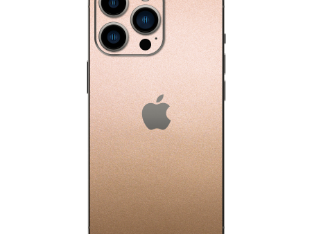 iPhone 14 Pro MAX LUXURIA Rose Gold Metallic Skin Sale