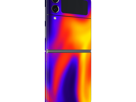 Samsung Z Flip 4 SIGNATURE Infrablaze Skin For Discount