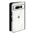 Google PIXEL FOLD LUXURIA White MARBLE Skin Sale