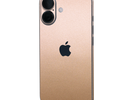 iPhone 16 LUXURIA Rose Gold Metallic Skin Online now