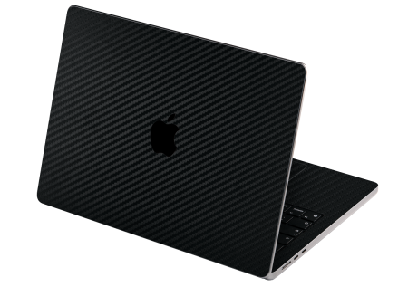 MacBook AIR 15  (2023 2024) Textured CARBON Fibre Skin - BLACK Sale