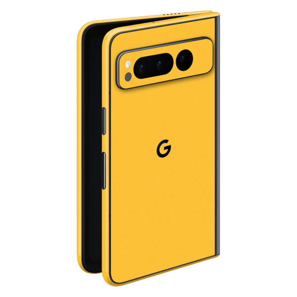 Google PIXEL FOLD LUXURIA Tuscany Yellow Textured Skin Online Hot Sale