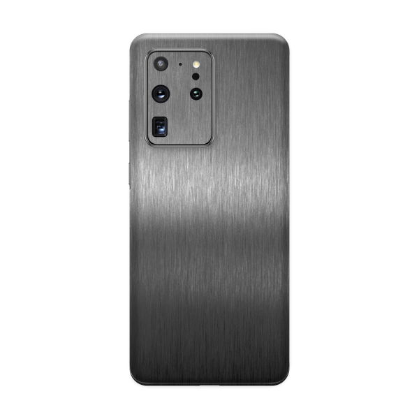 Samsung Galaxy S20 ULTRA BRUSHED TITANIUM Metallic Skin Hot on Sale