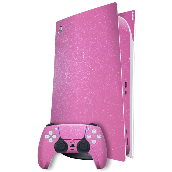 PlayStation 5 (PS5) DIGITAL EDITION DIAMOND PINK Skin Hot on Sale