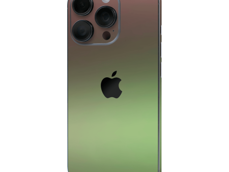 iPhone 16 Pro MAX CHAMELEON AVOCADO Matt Metallic Skin Sale