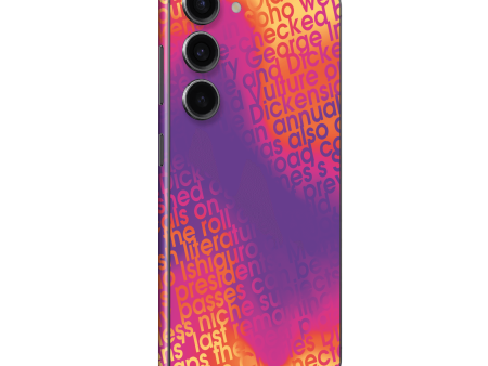 Samsung Galaxy S23 SIGNATURE Inferno Swirl Skin Fashion