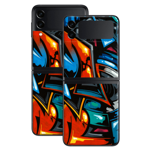 Samsung Galaxy Z Flip 3 SIGNATURE Street Art Graffiti Skin For Discount