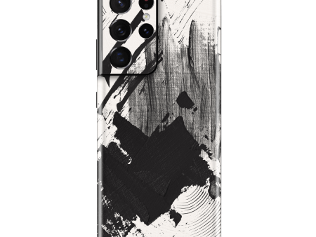 Samsung Galaxy S21 ULTRA SIGNATURE Black & White Madness Skin Online Sale