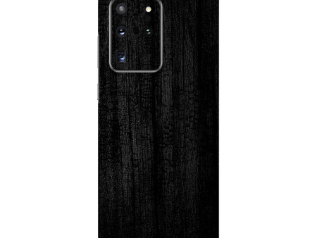 Samsung Galaxy S20 ULTRA LUXURIA Black CHARCOAL Textured Skin Cheap