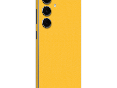 Samsung Galaxy S24+ PLUS LUXURIA Tuscany Yellow Textured Skin Online Hot Sale