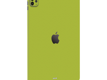 iPad PRO 12.9  (2021) LUXURIA Lime Green Matt Textured Skin Supply