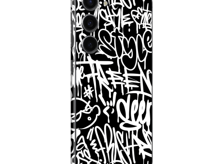 Samsung Galaxy S23 SIGNATURE Monochrome Graffiti Skin Supply