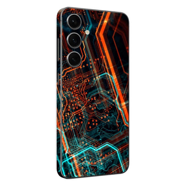 Samsung Galaxy S24 SIGNATURE NEON PCB Board Skin Online now