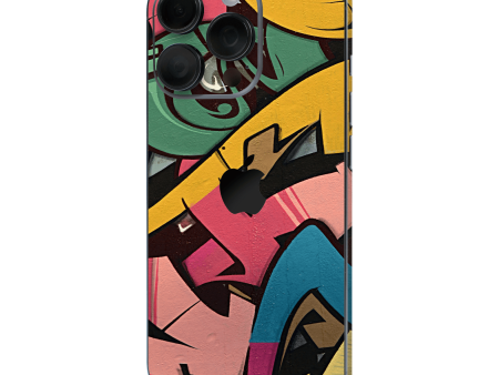 iPhone 16 Pro MAX SIGNATURE Vintage Street Art Skin Hot on Sale