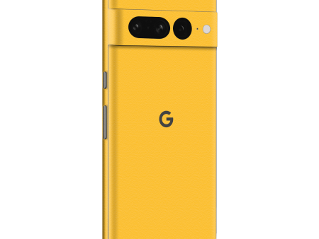 Google Pixel 7 PRO LUXURIA Tuscany Yellow Textured Skin For Sale