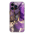 iPhone 13 Pro MAX SIGNATURE AGATE GEODE Purple-Gold Skin For Discount