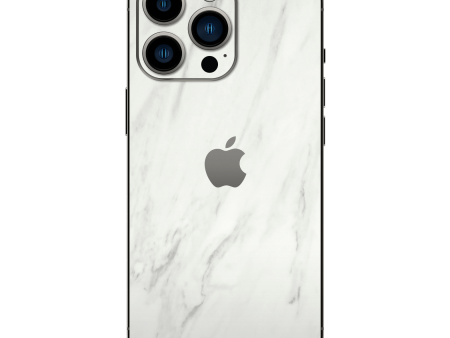 iPhone 14 Pro MAX LUXURIA White MARBLE Skin Online now