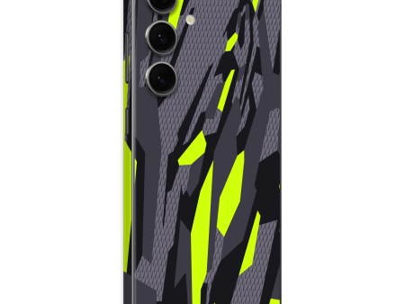 Samsung Galaxy S24 SIGNATURE Abstract Green CAMO Skin For Cheap