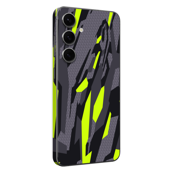 Samsung Galaxy S24 SIGNATURE Abstract Green CAMO Skin For Cheap