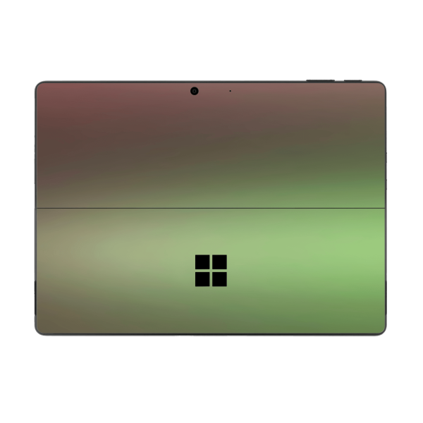 Surface Pro 9 CHAMELEON AVOCADO Matt Metallic Skin For Cheap