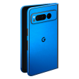 Google PIXEL FOLD SATIN BLUE Metallic Skin Hot on Sale