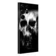 Samsung Galaxy S22 ULTRA - SIGNATURE Horror Black & White SKULL Skin Hot on Sale