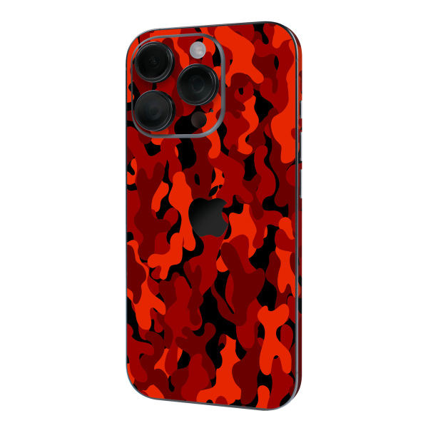 iPhone 16 Pro MAX SIGNATURE Fire CAMO Skin Supply