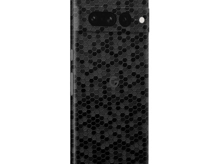 Google Pixel 7 PRO LUXURIA BLACK HONEYCOMB 3D TEXTURED Skin on Sale