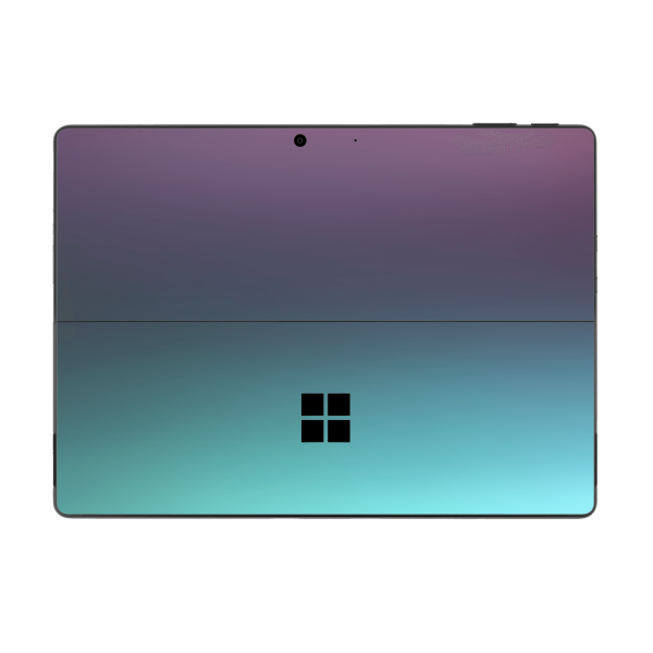 Surface Pro 9 CHAMELEON TURQUOISE LAVENDER Matt Metallic Skin For Cheap