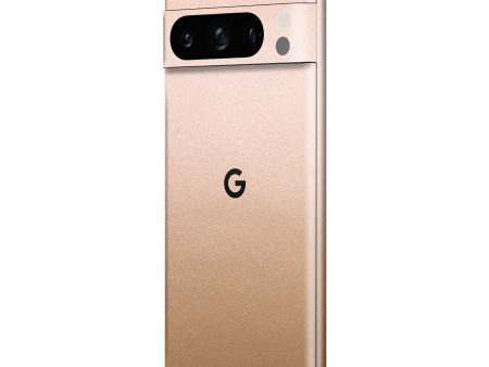 Google Pixel 8 PRO LUXURIA Rose Gold Metallic Skin For Cheap