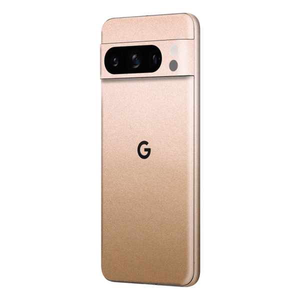 Google Pixel 8 PRO LUXURIA Rose Gold Metallic Skin For Cheap